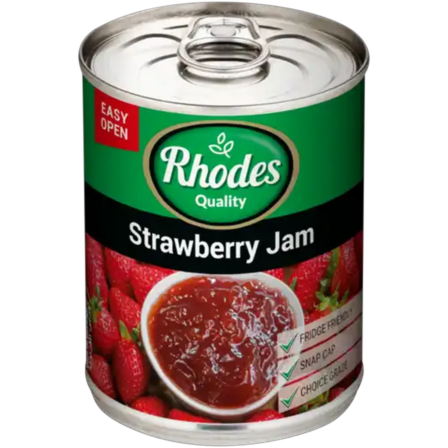 Image of Rhodes Quality Strawberry Jam 450g