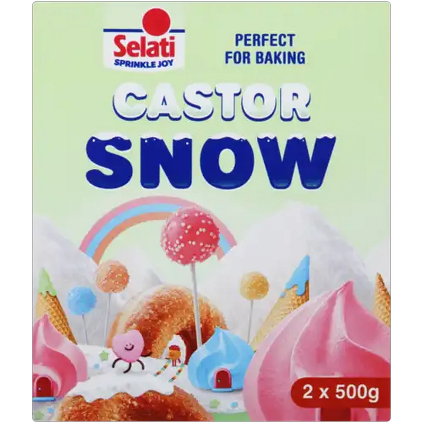 Image of Selati Castor Snow Refined Castor Sugar 1kg