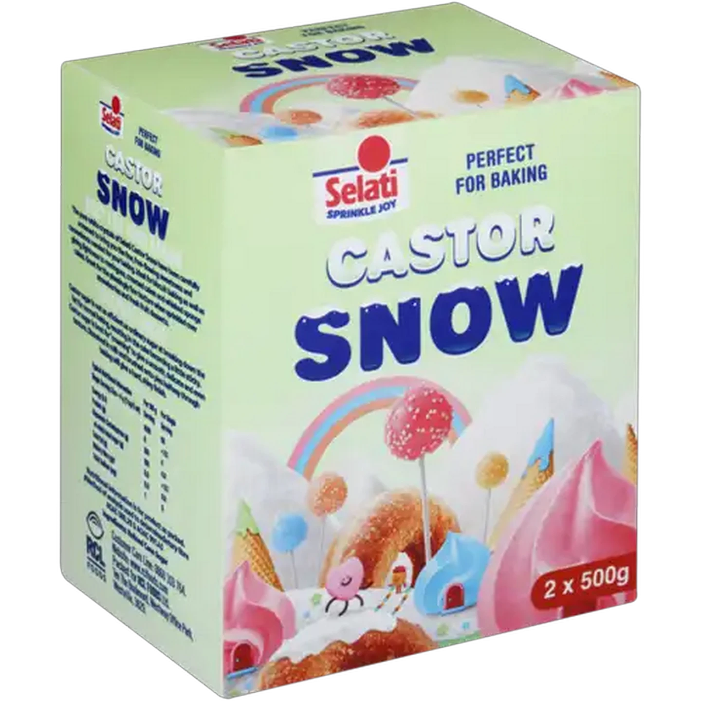 Image of Selati Castor Snow Refined Castor Sugar 1kg