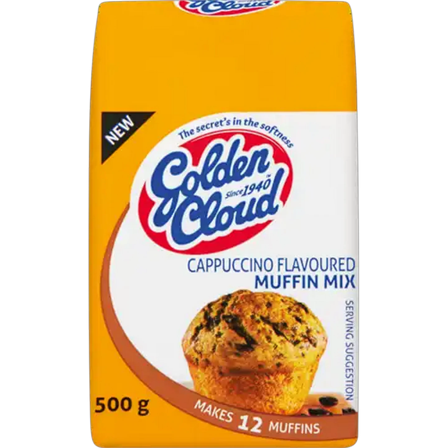 Image of Golden Cloud Cappuccino Muffin Mix 500g