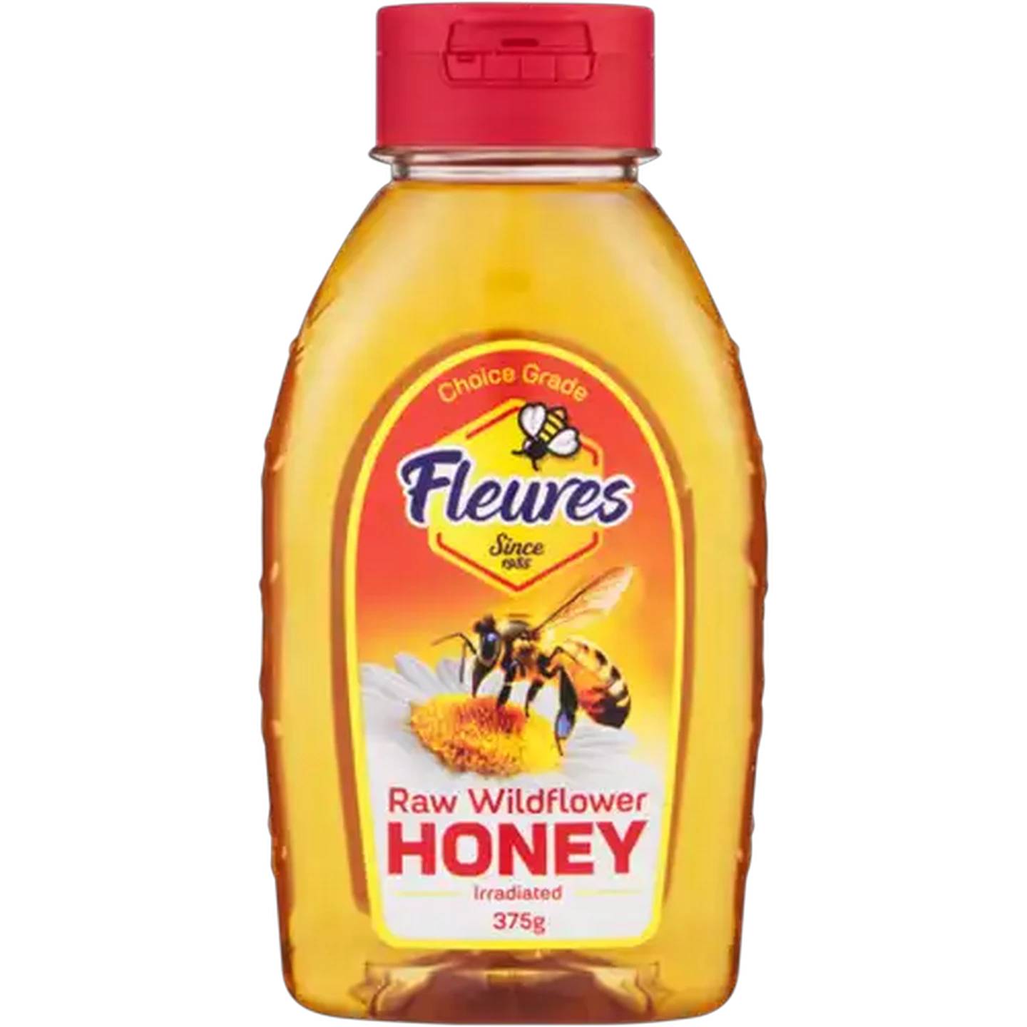 Image of Fleures Irradiated Raw Wildflower Honey 375g