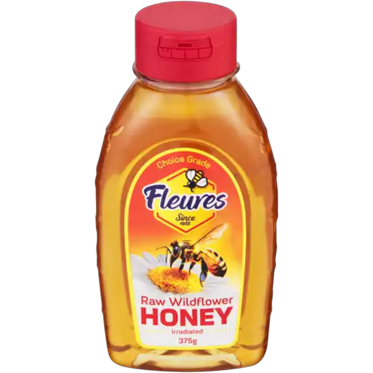 Image of Fleures Irradiated Raw Wildflower Honey 375g