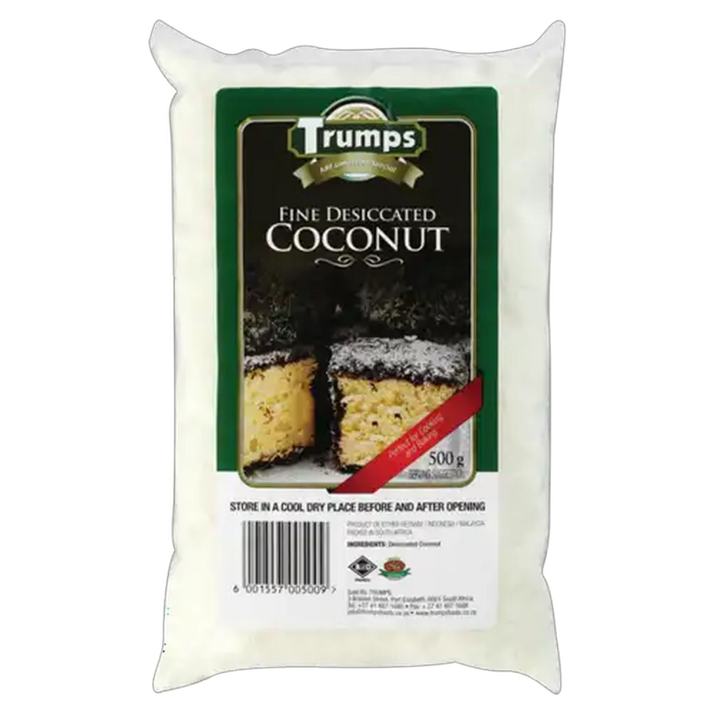 Image of Trumps Fine Desiccated Coconut 500g
