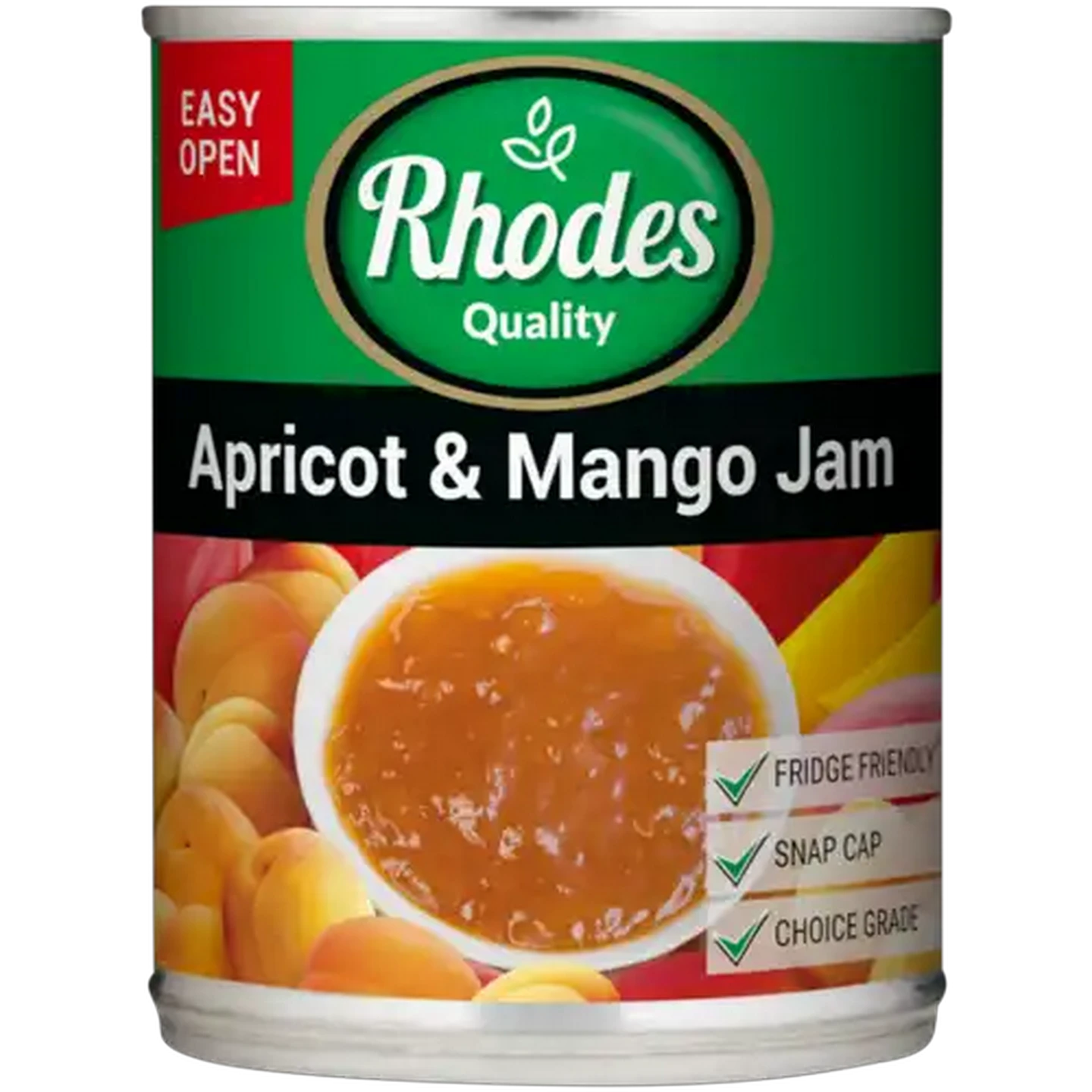 Image of Rhodes Quality Apricot & Mango Jam 450g