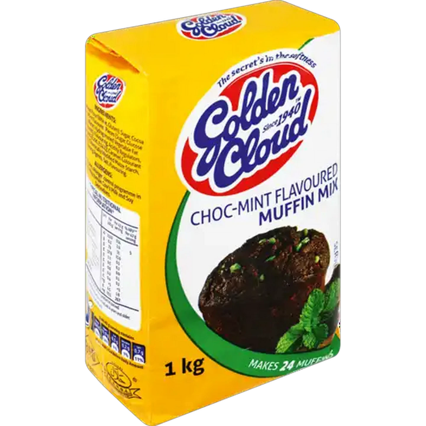 Image of Golden Cloud Chocolate Mint Muffin Mix 1kg