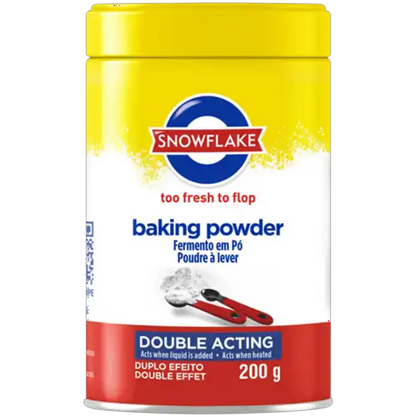 Image of Snowflake Baking Powder Tin 200g