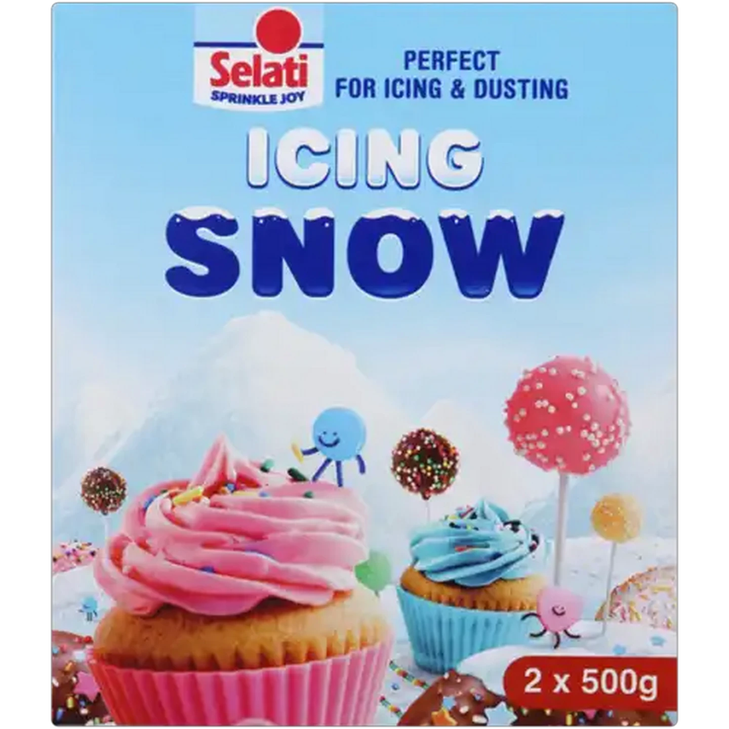 Image of Selati Icing Snow Refined Icing Sugar 1kg