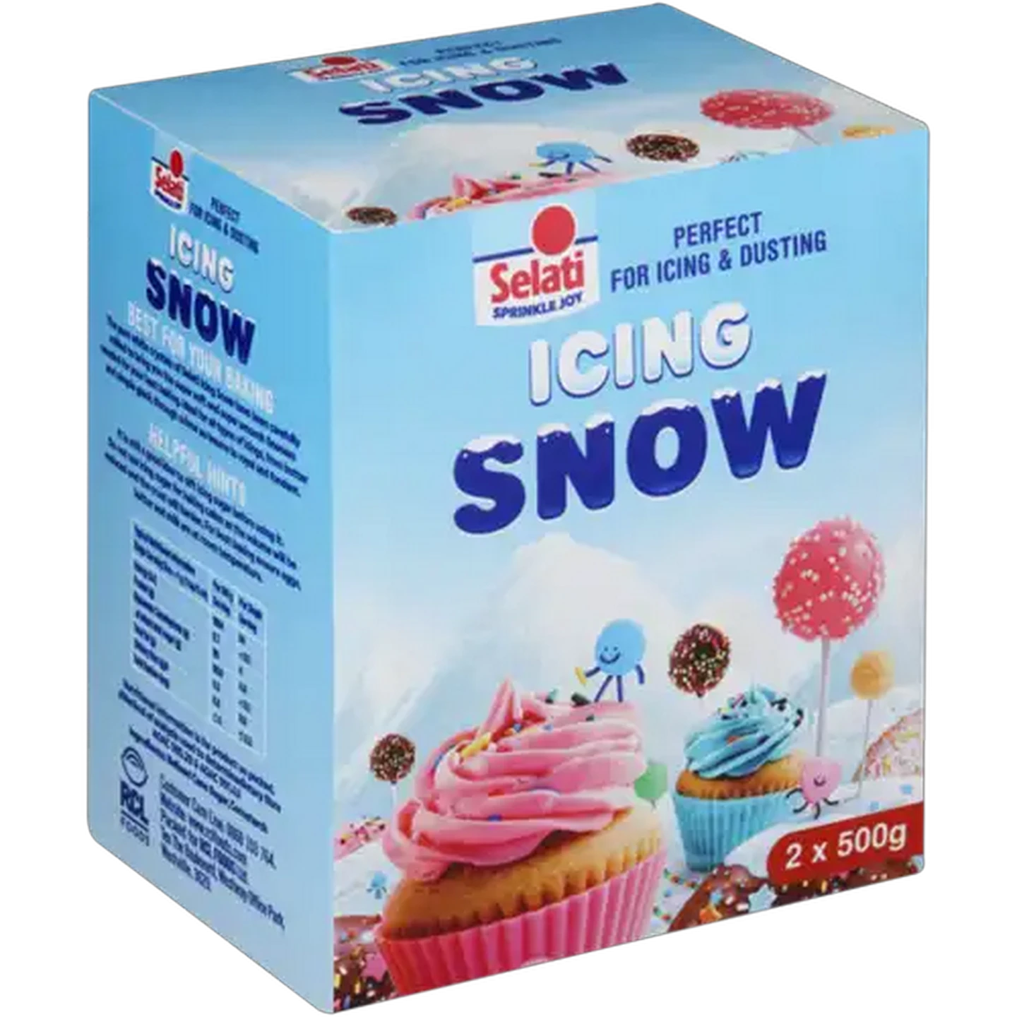 Image of Selati Icing Snow Refined Icing Sugar 1kg