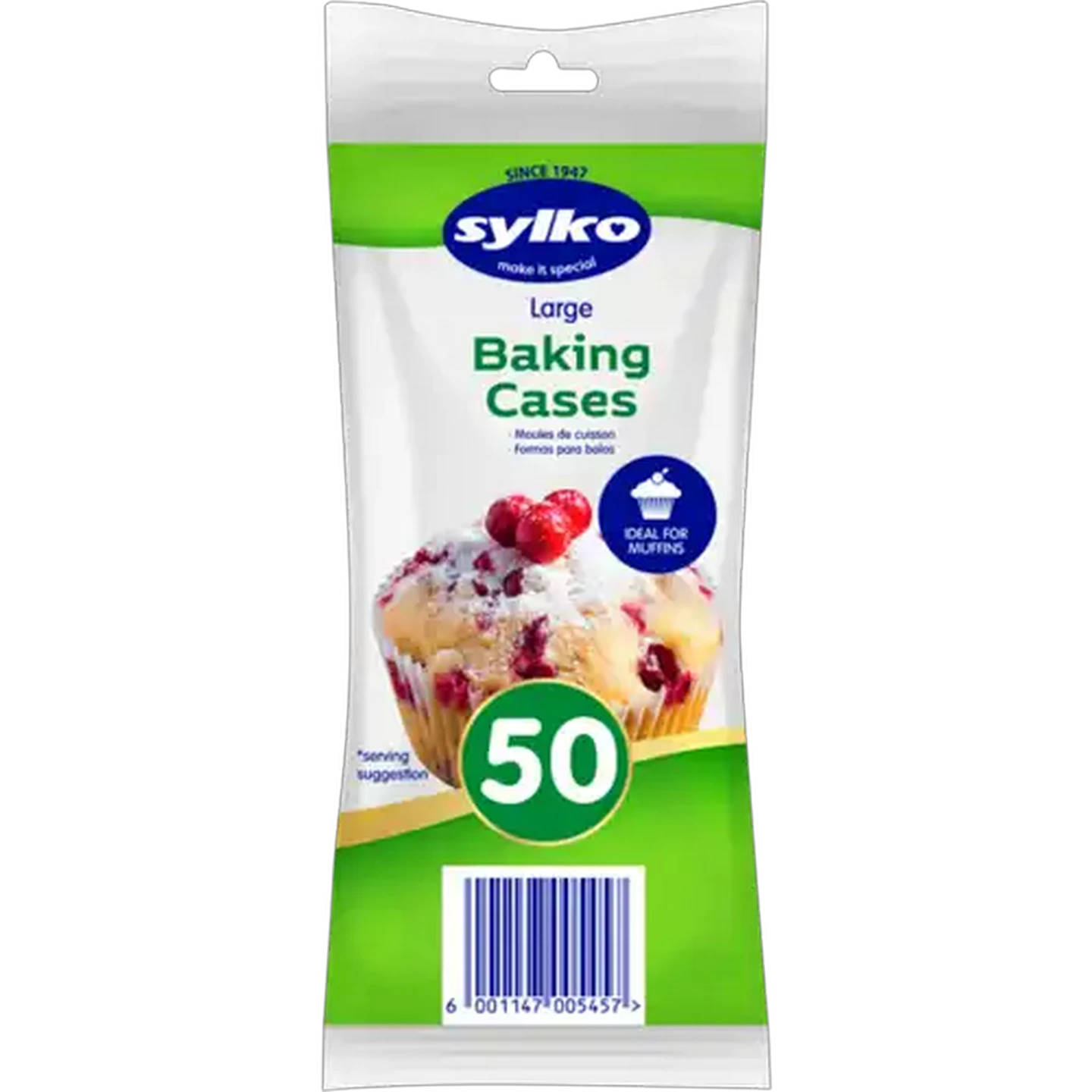 Image of Twinsaver-Sylko Large Baking Cases 50 Pack