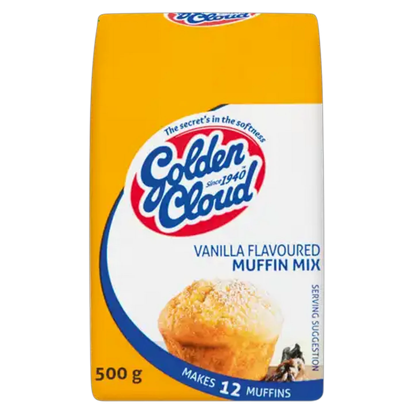 Image of Golden Cloud Vanilla Muffin Mix 500g