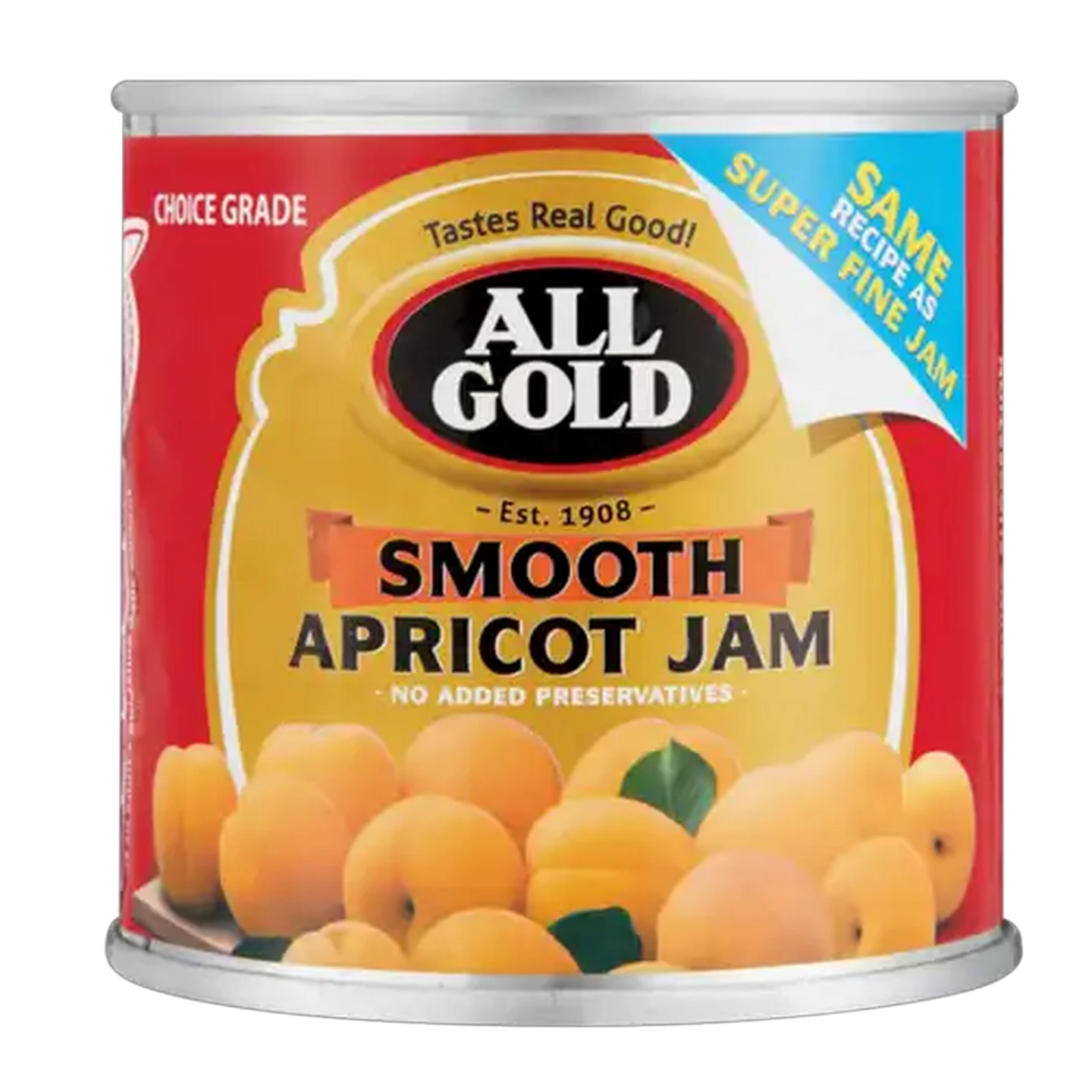 Image of ALL GOLD Smooth Apricot Jam Can 225g
