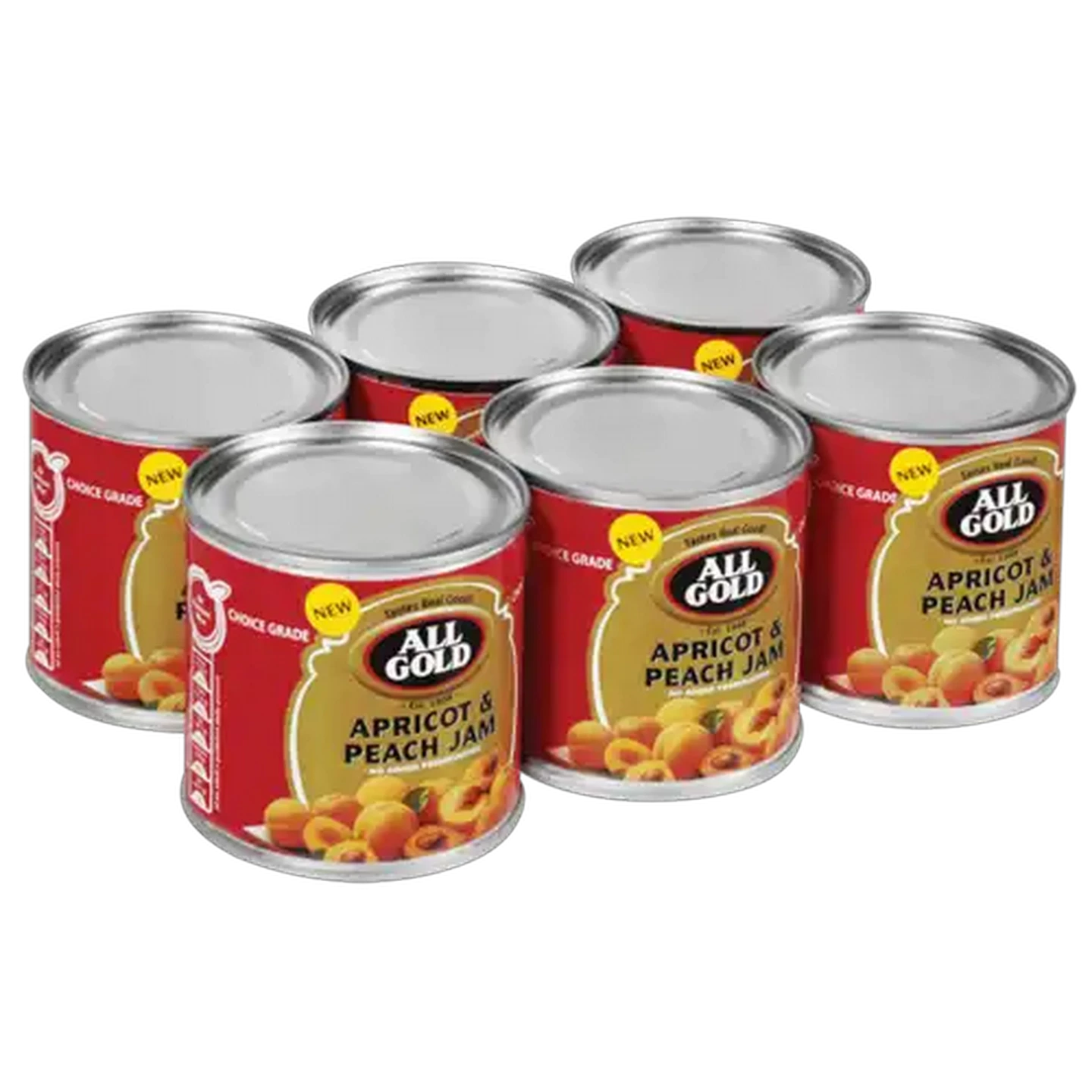Image of ALL GOLD Apricot & Peach Jam Can 225g