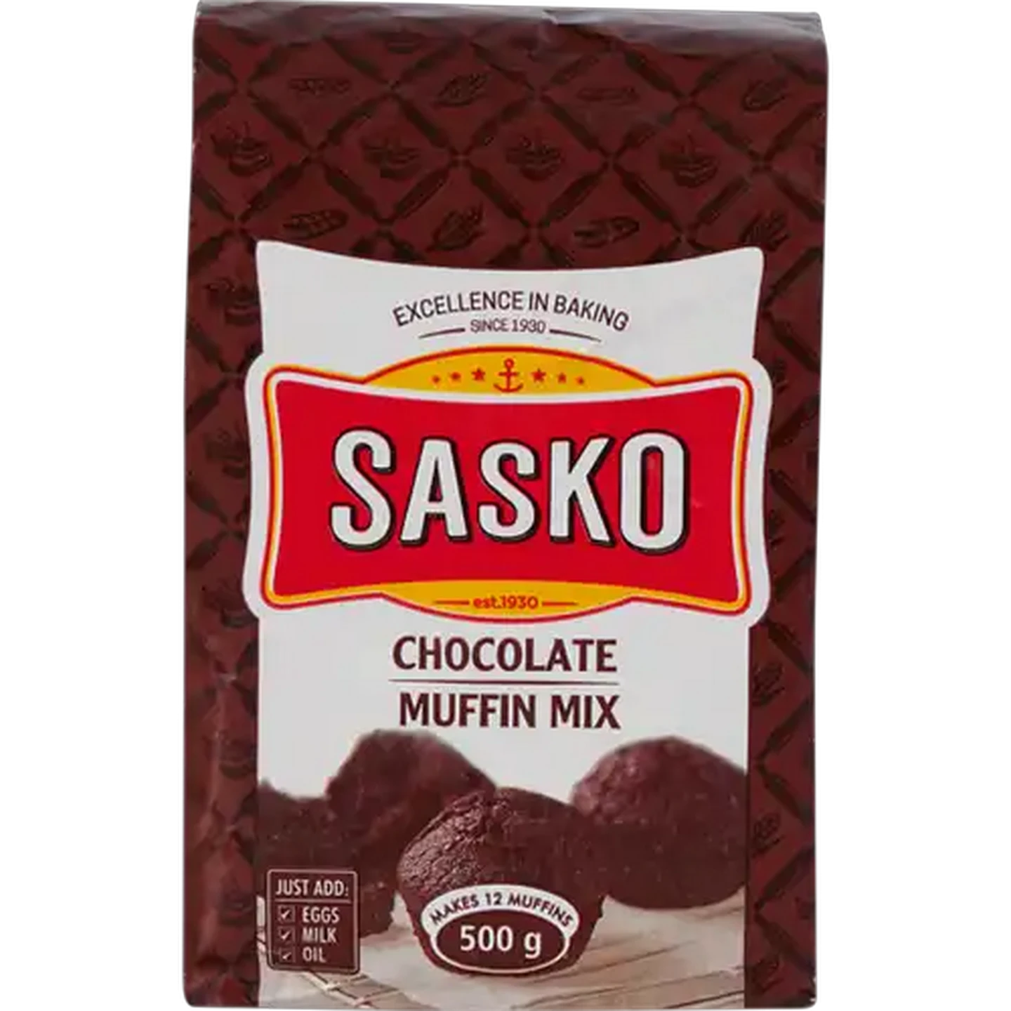 Image of SASKO Chocolate Muffin Mix 500g