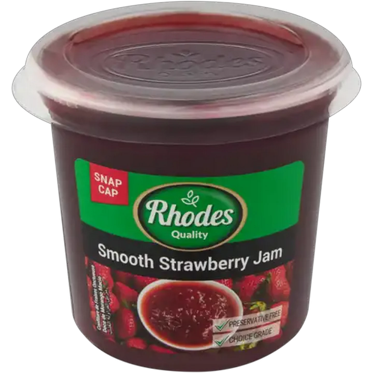 Image of Rhodes Quality Smooth Strawberry Jam 600g