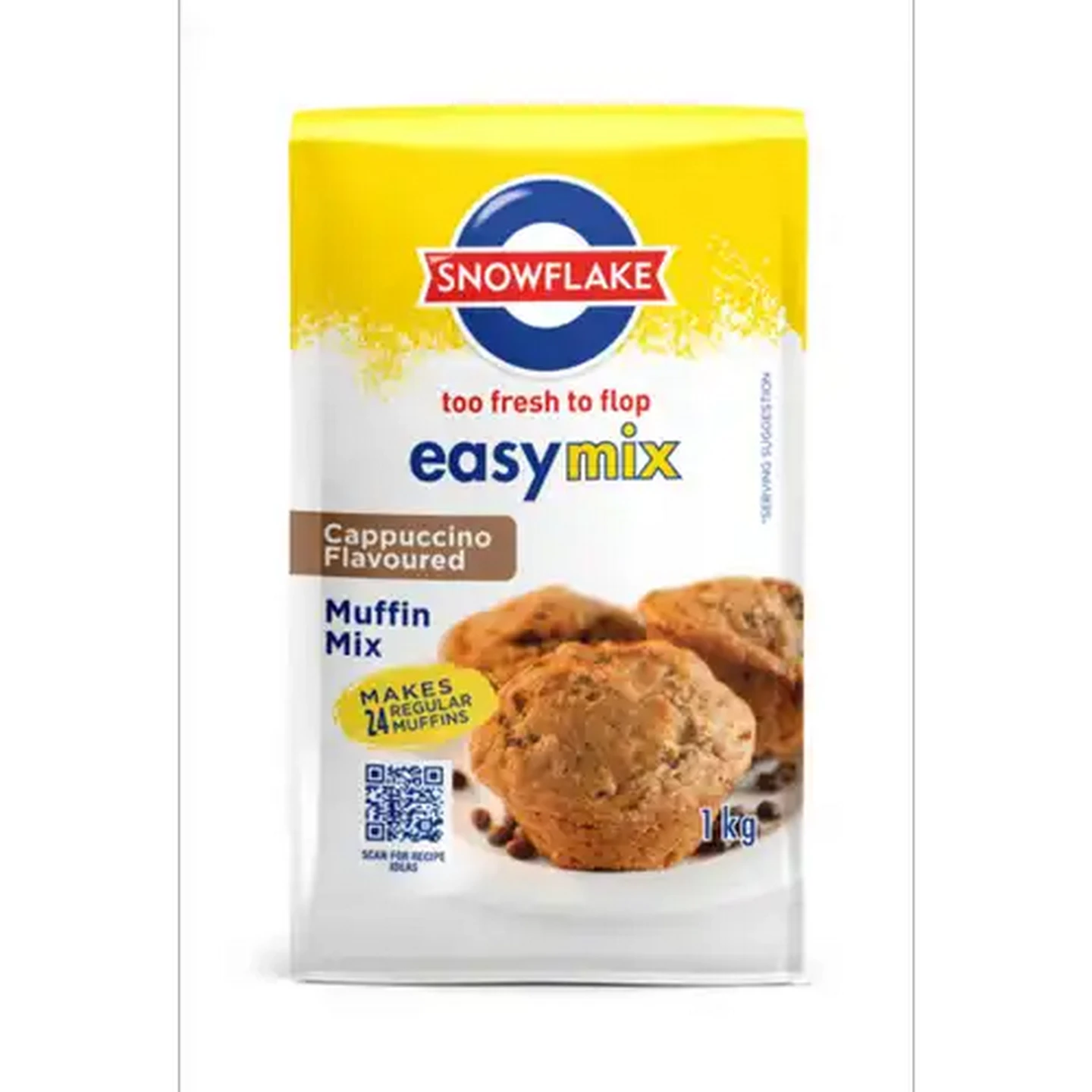 Image of Snowflake Cappuccino Flavoured Muffin Mix 1kg