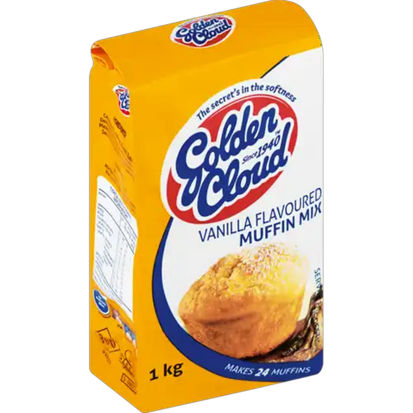 Image of Golden Cloud Vanilla Muffin Mix 1kg