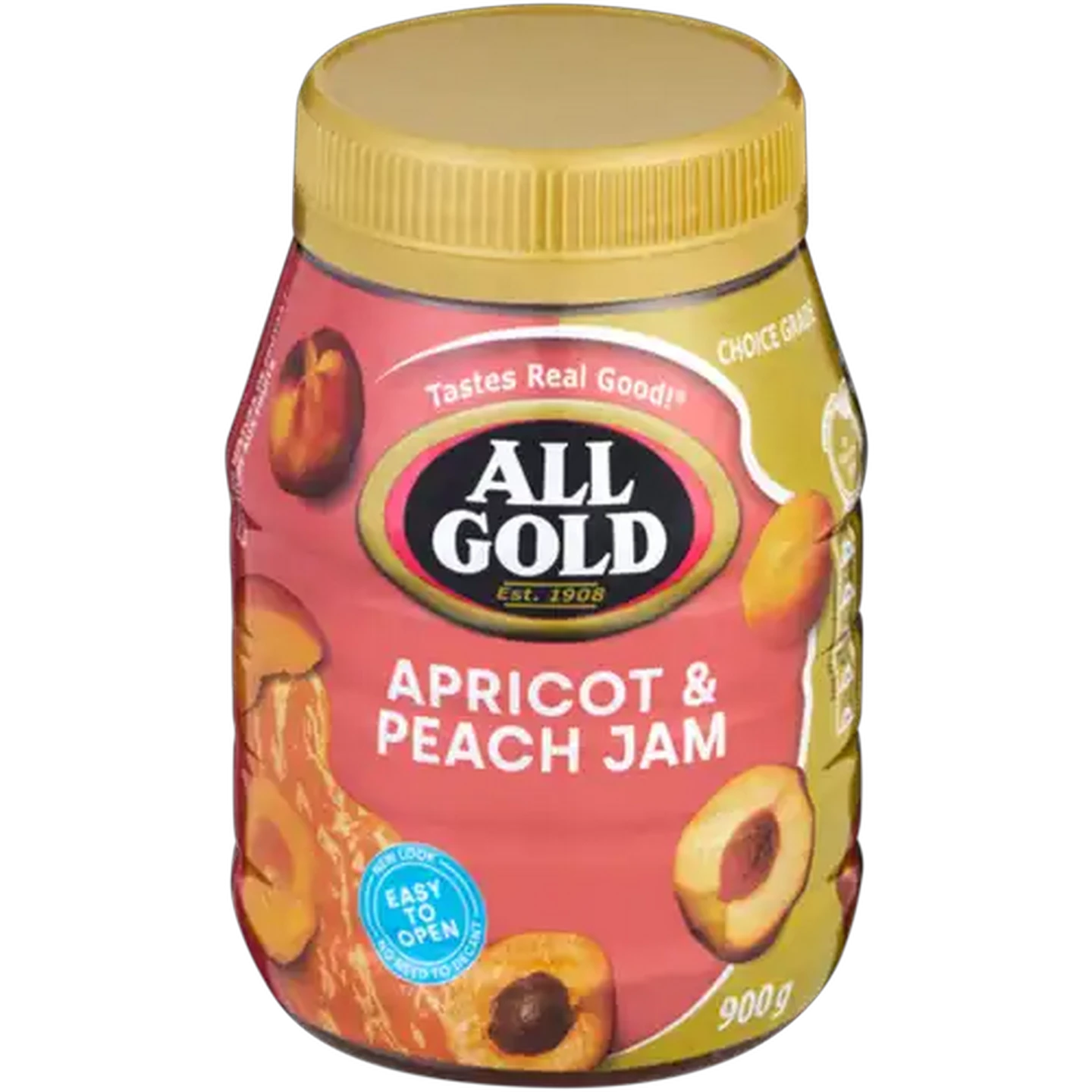 Image of ALL GOLD Apricot & Peach Jam 900g