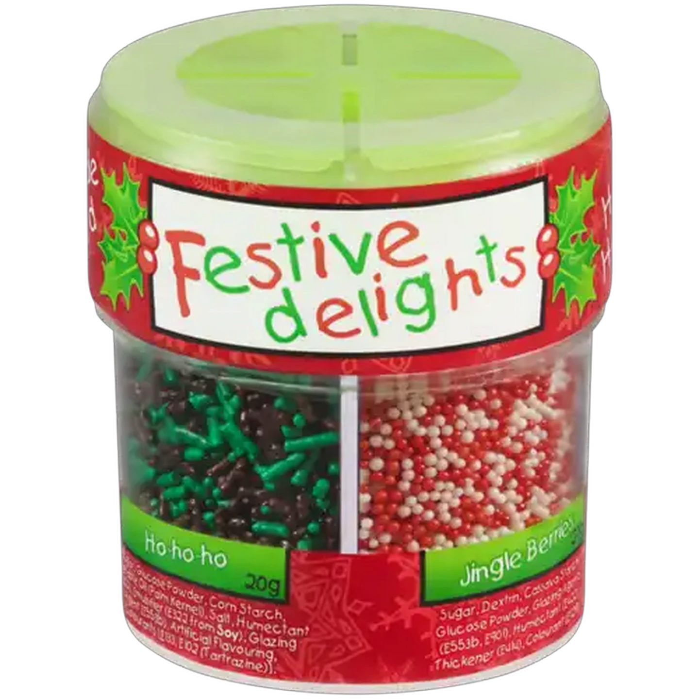 Image of Delights Assorted Sugar Baking Toppings 4 Piece