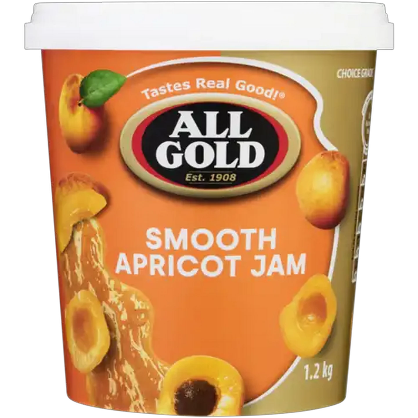 Image of ALL GOLD Smooth Apricot Jam 1.2kg