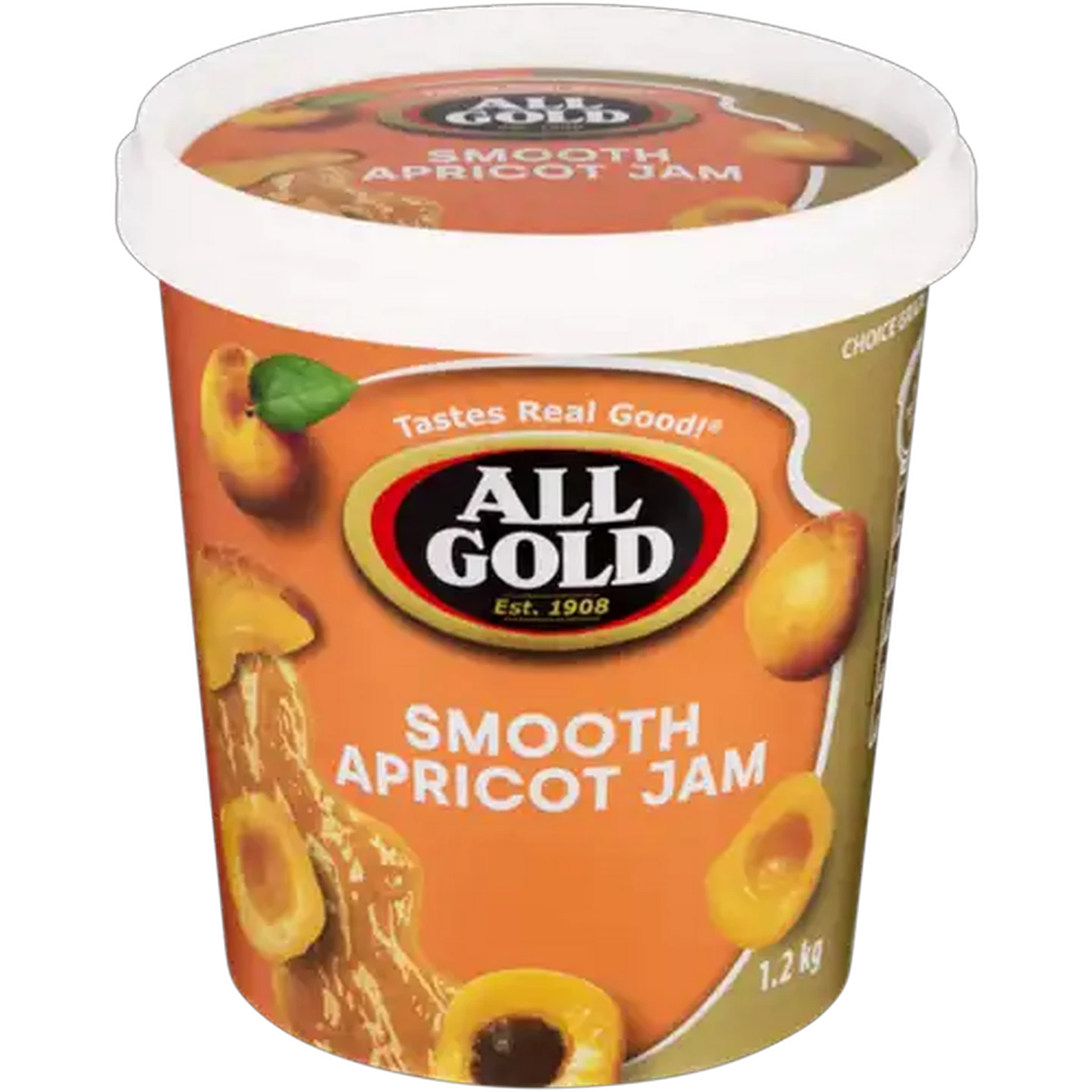 Image of ALL GOLD Smooth Apricot Jam 1.2kg