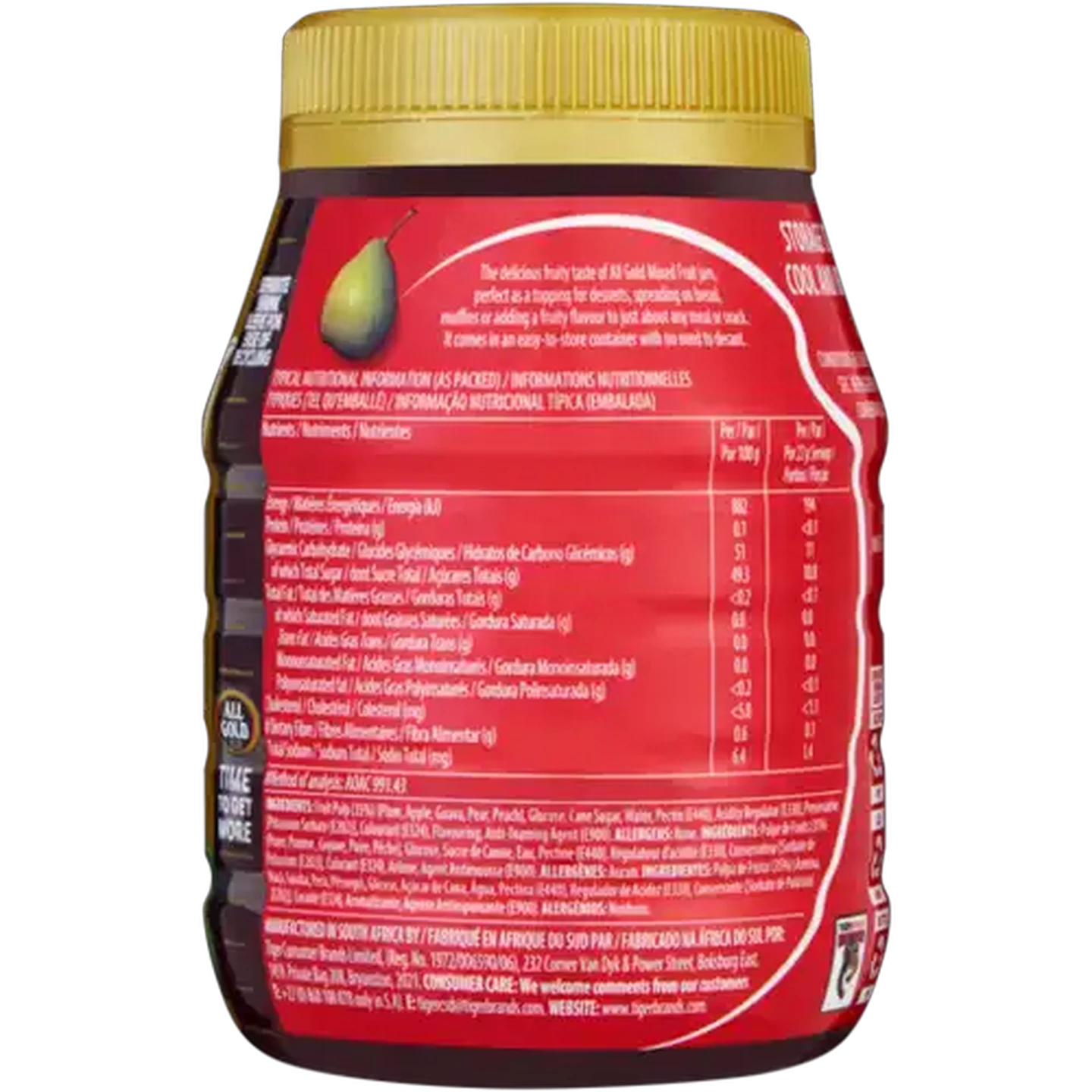 Image of ALL GOLD Strawberry Jam 900g