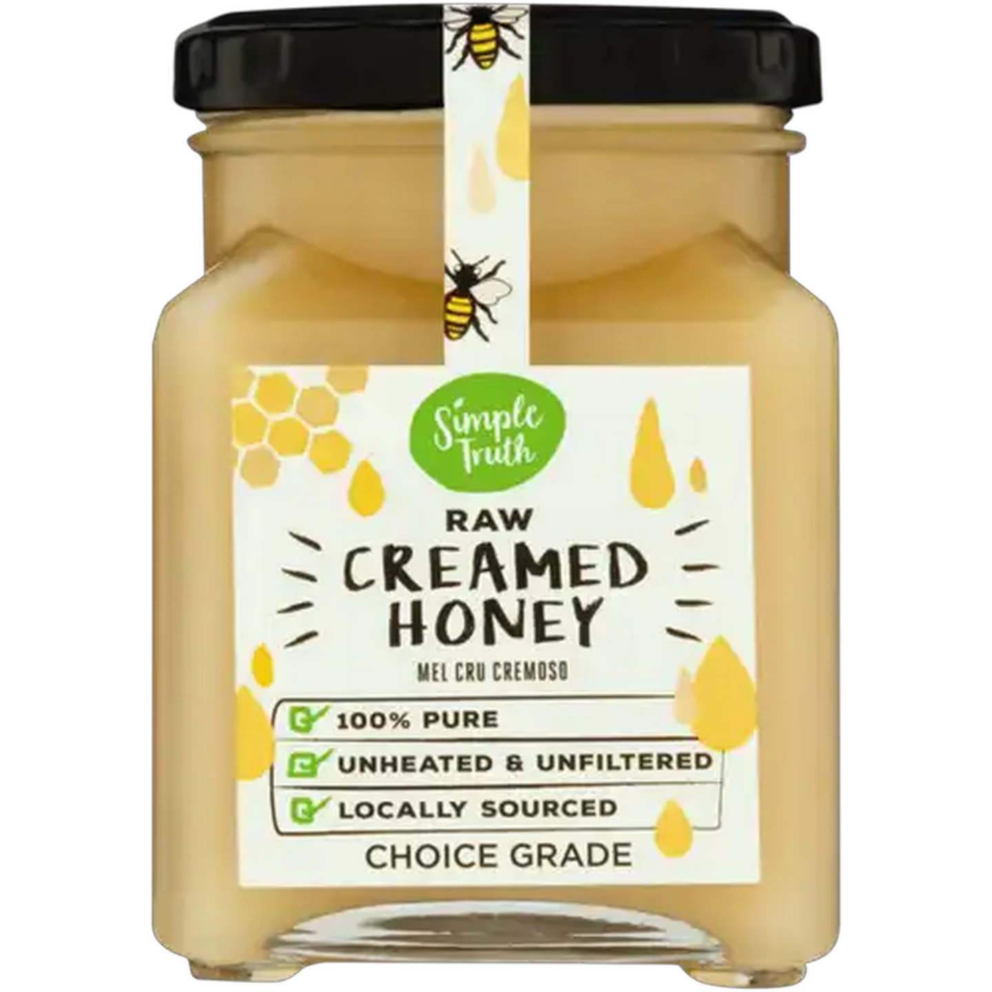 Image of Simple Truth Raw Creamed Honey 330g