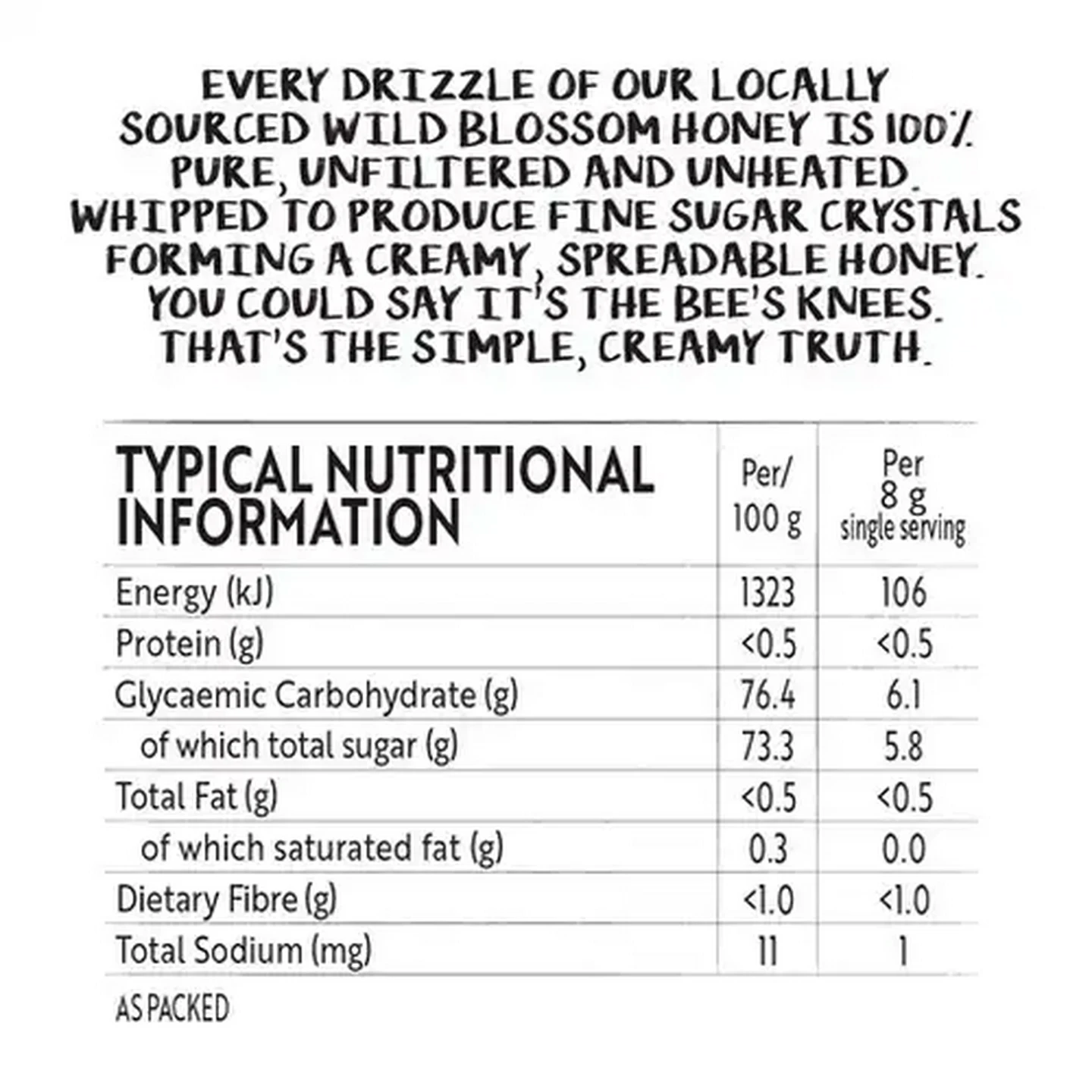 Image of Simple Truth Raw Creamed Honey 330g