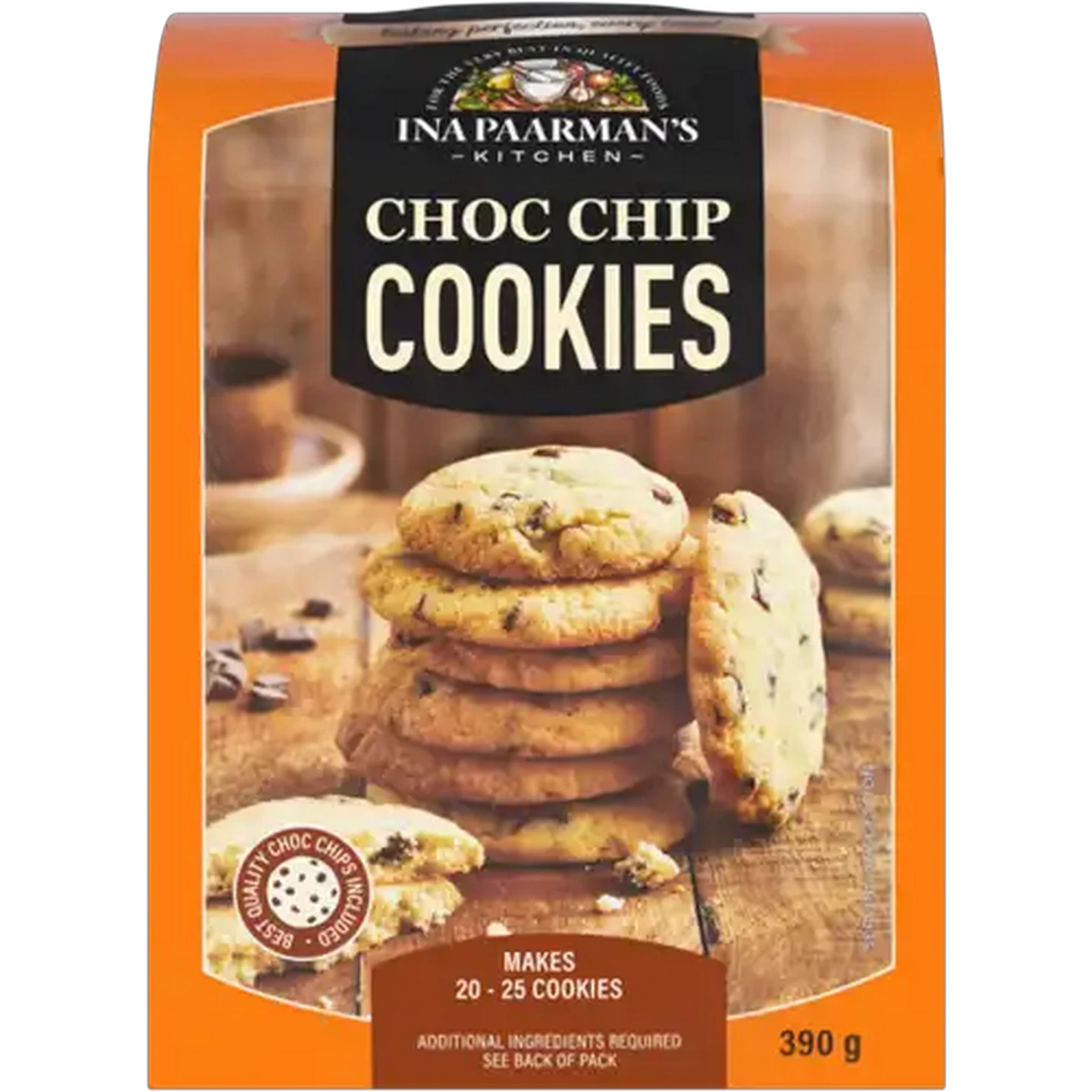Image of Ina Paarman's Kitchen Choc Chip Cookies Bake Mix 390g