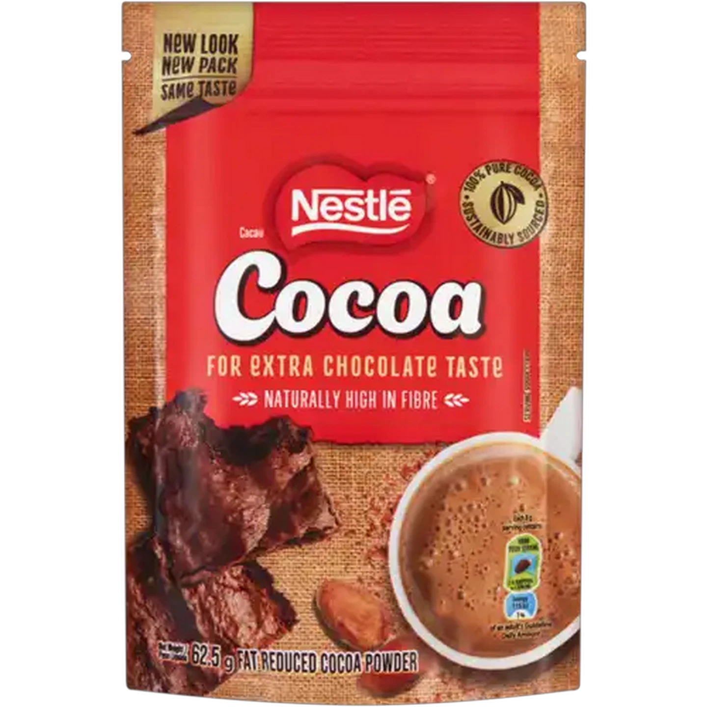 Image of Nestlé Fat Reduced Cocoa Powder 62.5g