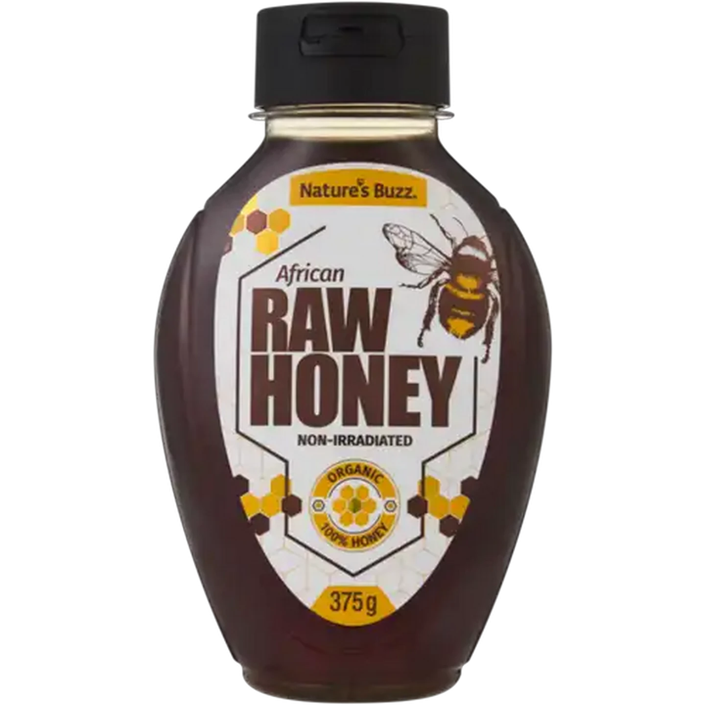 Image of Nature's Buzz Raw Honey 375g