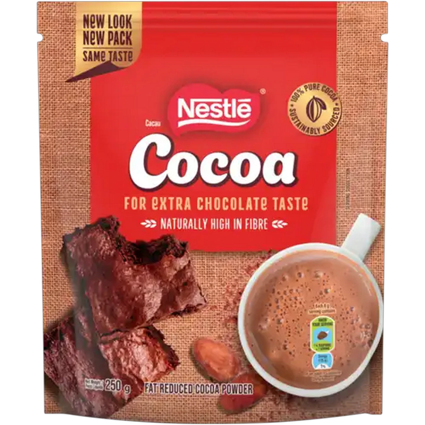Image of Nestlé Fat Reduced Cocoa Powder 250g