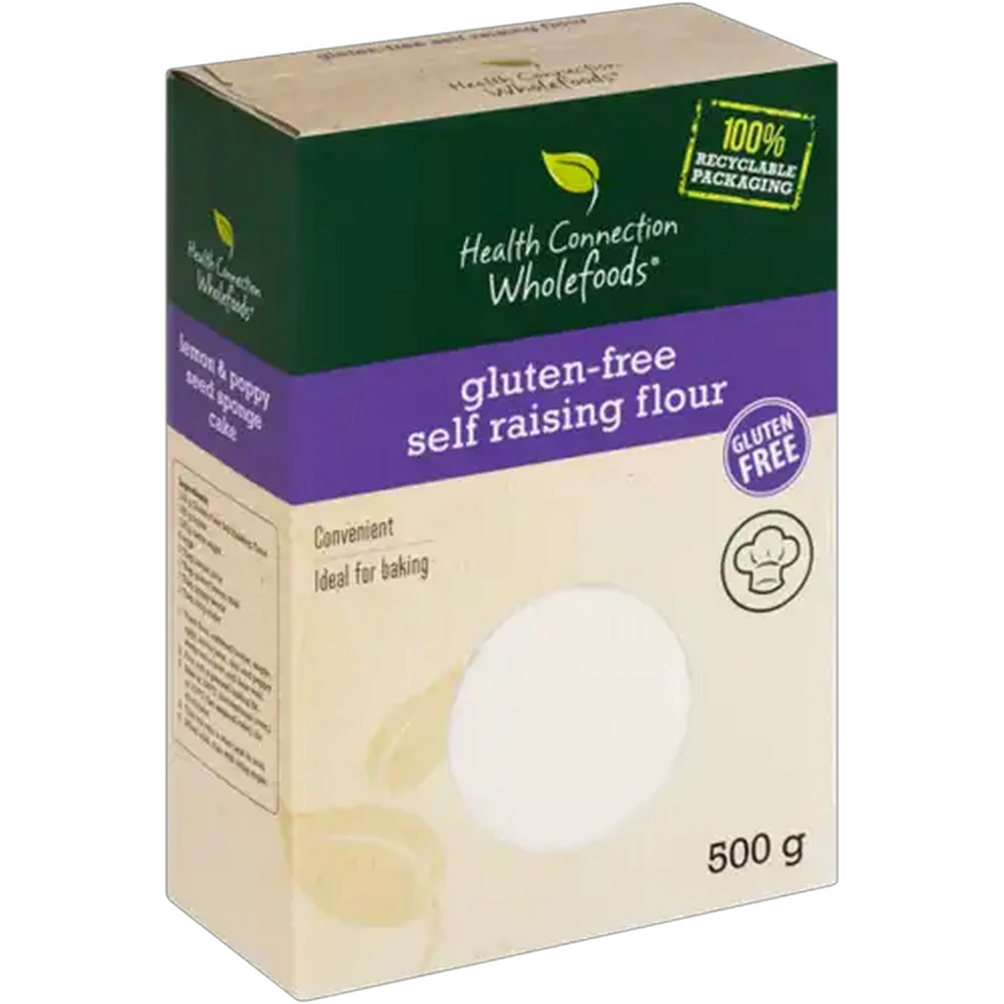 Image of Health Connection Wholefoods Gluten-Free Self Raising Flour 500g