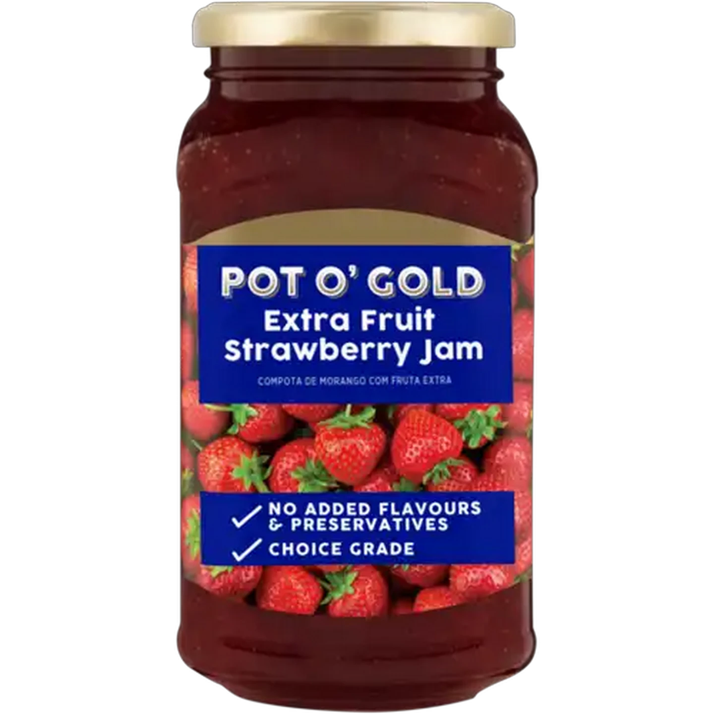 Image of Pot O' Gold Strawberry Jam 720g