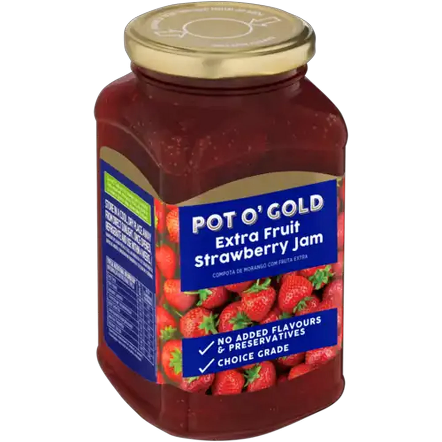 Image of Pot O' Gold Strawberry Jam 720g