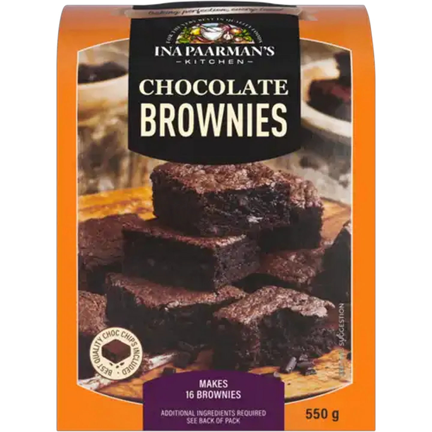 Image of Ina Paarman's Kitchen Chocolate Brownie Cake Mix 550g