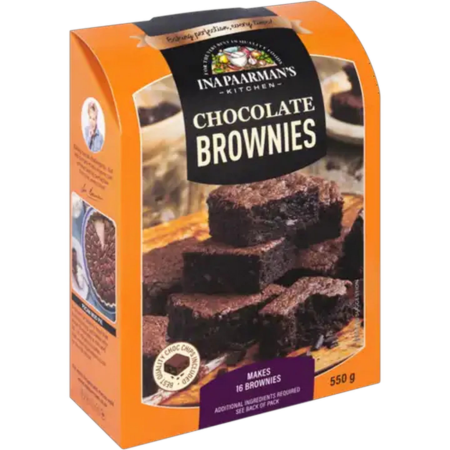 Image of Ina Paarman's Kitchen Chocolate Brownie Cake Mix 550g