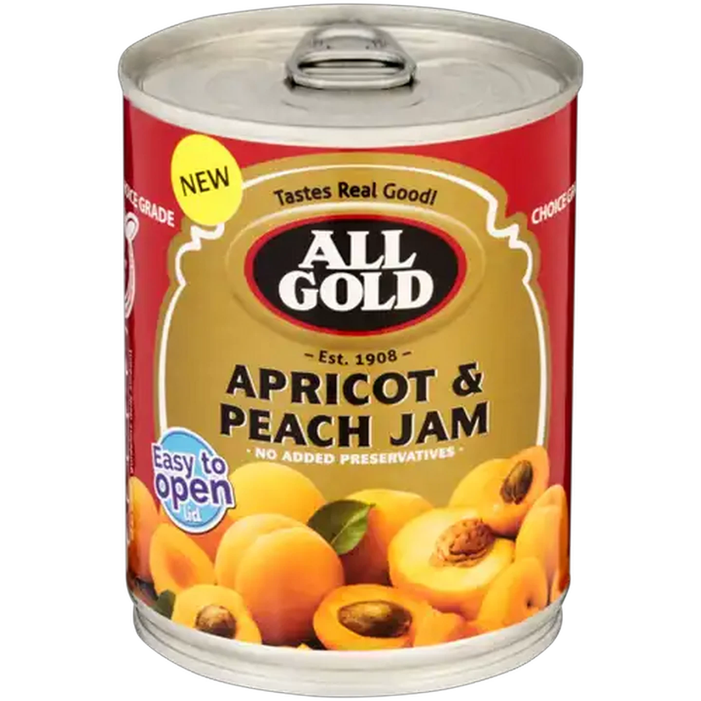Image of ALL GOLD Apricot & Peach Jam Can 450g