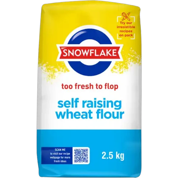 Snowflake Self Raising Self Raising Wheat Flour 2.5kg