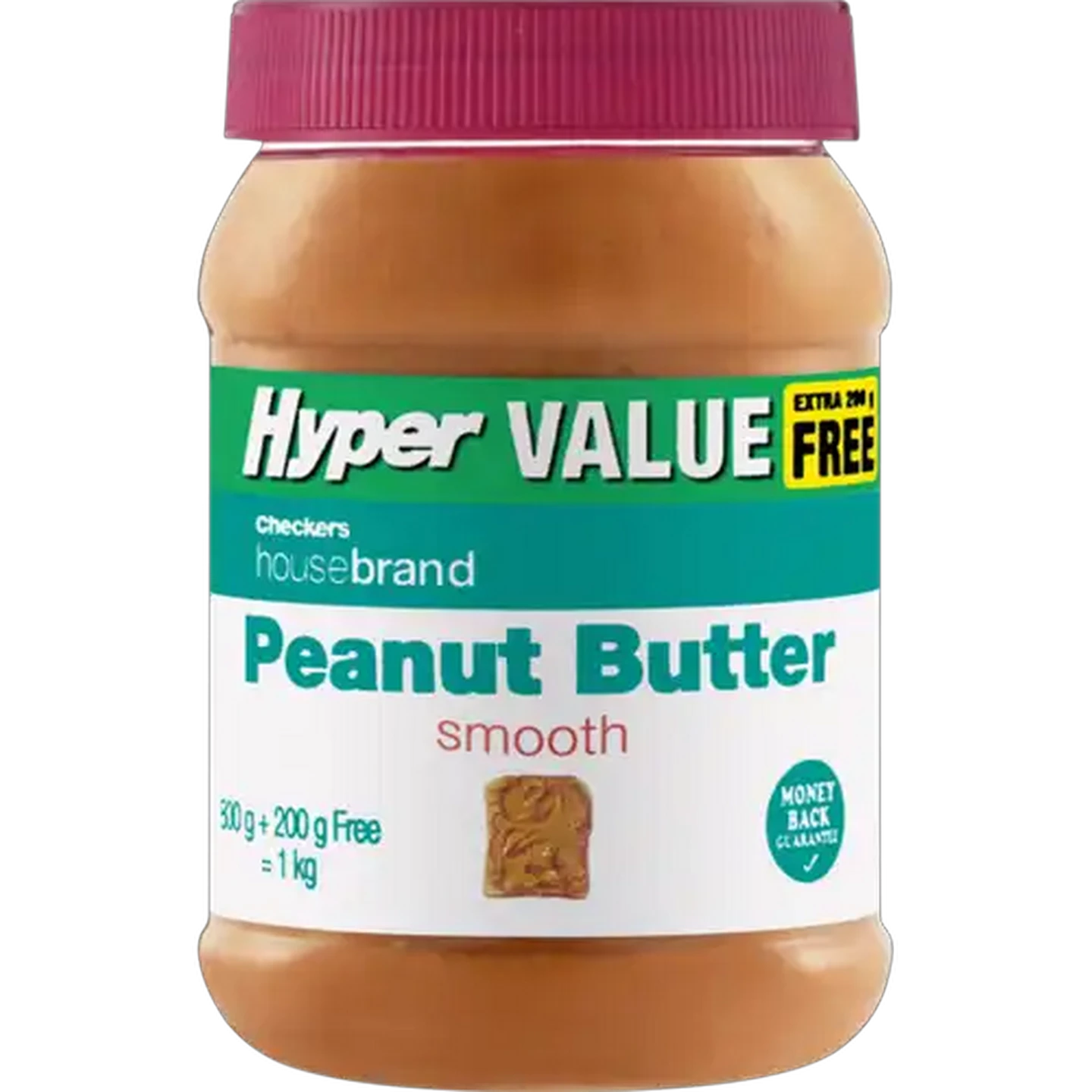 Image of Checkers Housebrand Hyper Value Smooth Peanut Butter 1kg