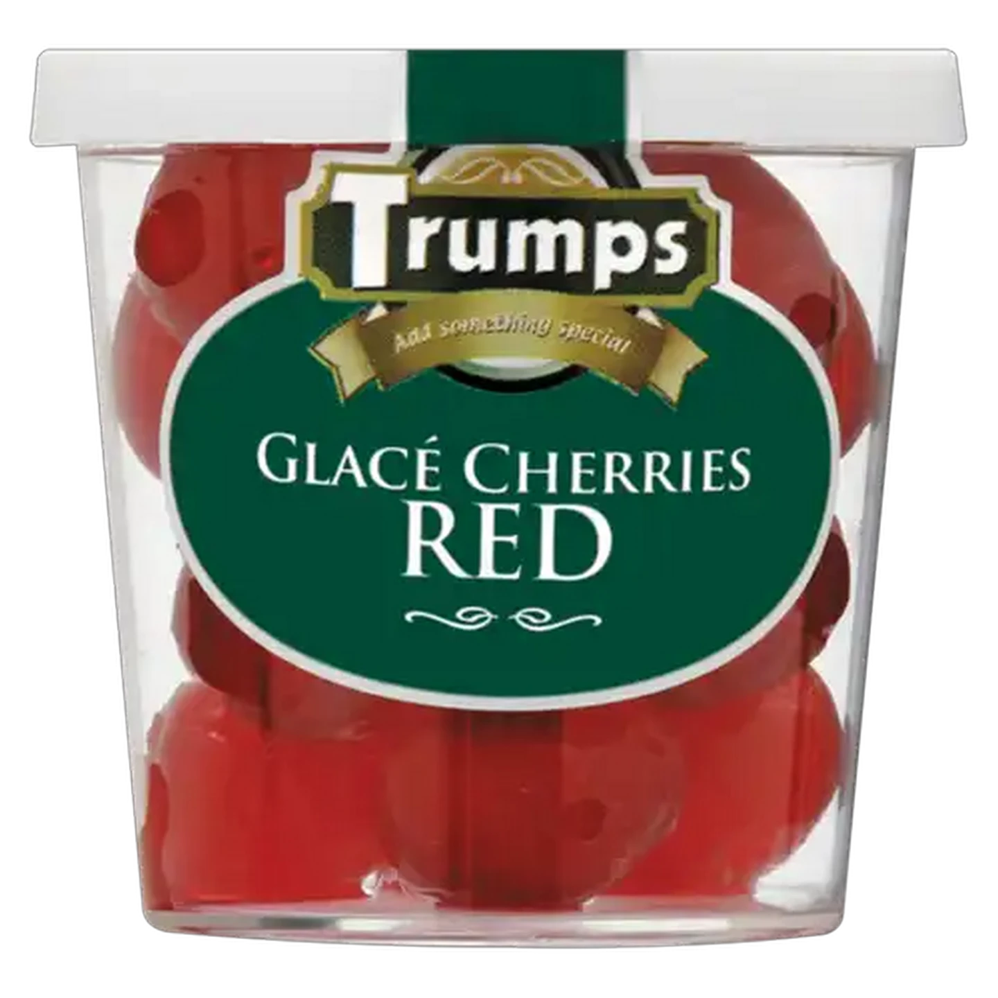 Image of Trumps Glacé Red Cherries 75g
