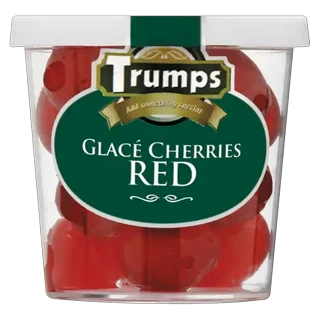 Trumps Glacé Red Cherries 75g