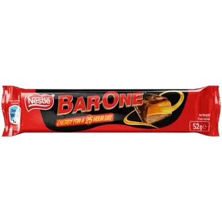 BAR-ONE Milk Chocolate Bar 52g