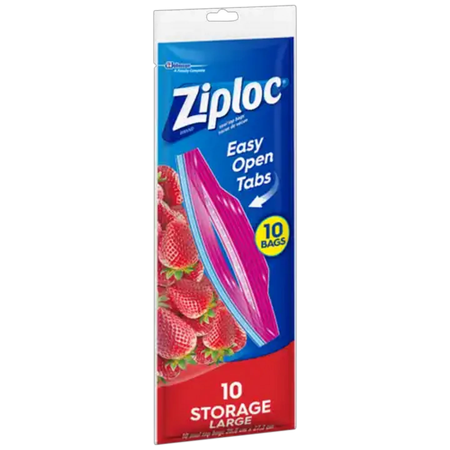 Image of Ziploc Gallon Storage Bags 10 Pack