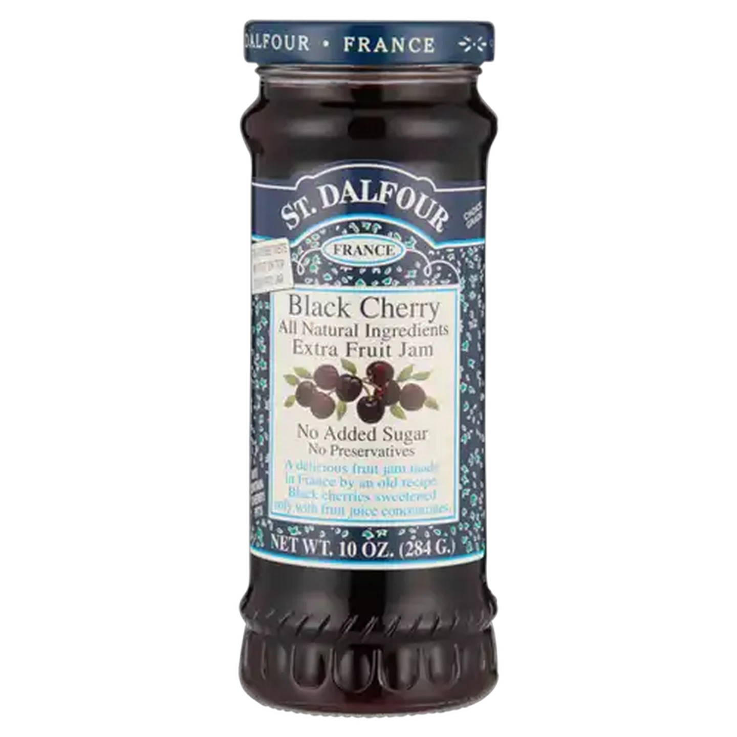 Image of St. Dalfour Black Cherry Extra Fruit Jam 284g