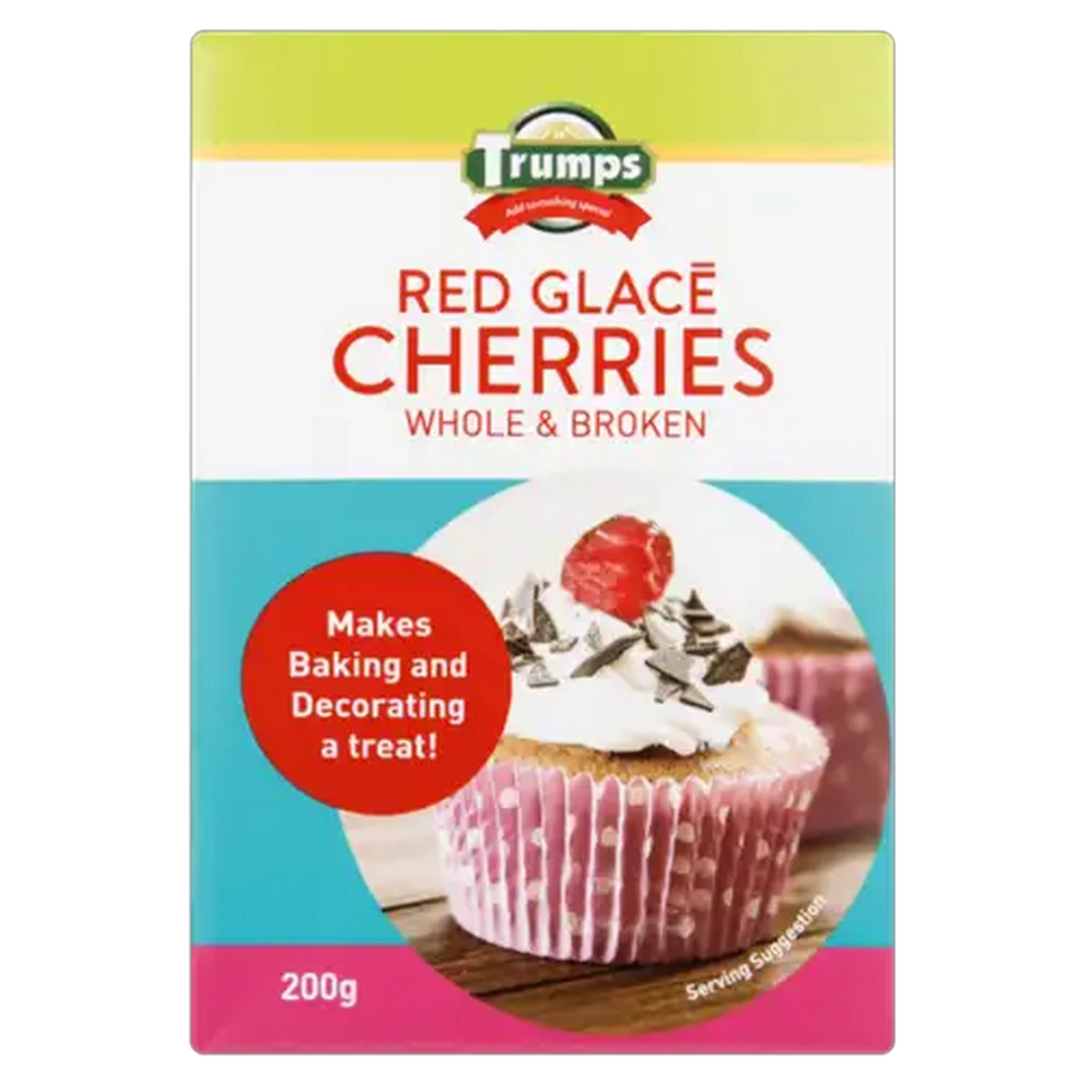 Checkers Sixty60 | Trumps Whole & Broken Red Glacé Cherries 200g