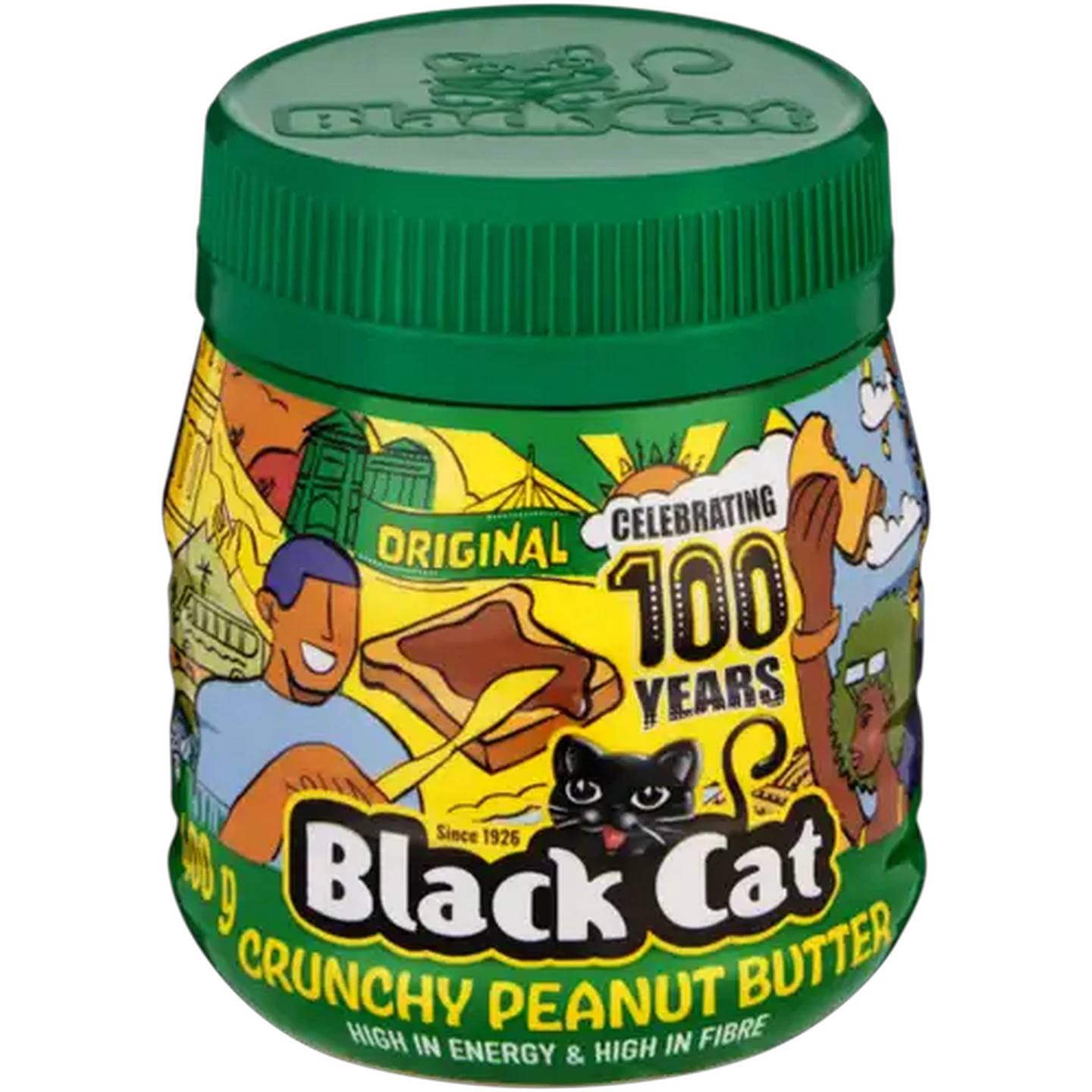 Image of Black Cat Crunchy Peanut Butter 400g