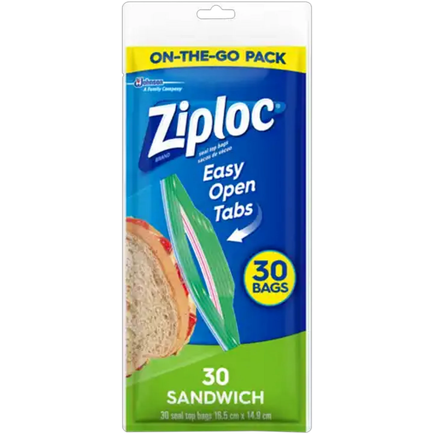 Image of Ziploc Sandwich Seal Top Bags 30-Pack