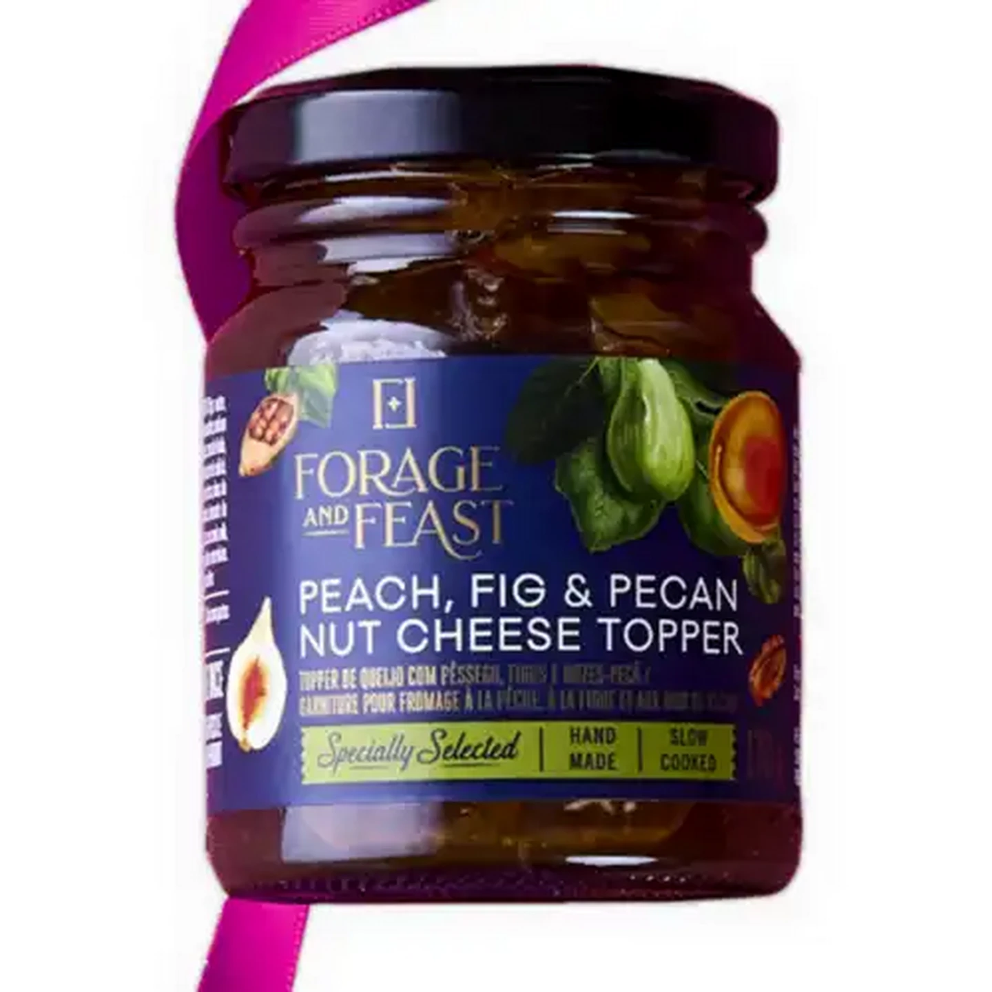Image of Forage And Feast Peach, Fig & Pecan Nut Cheese Topper 170g