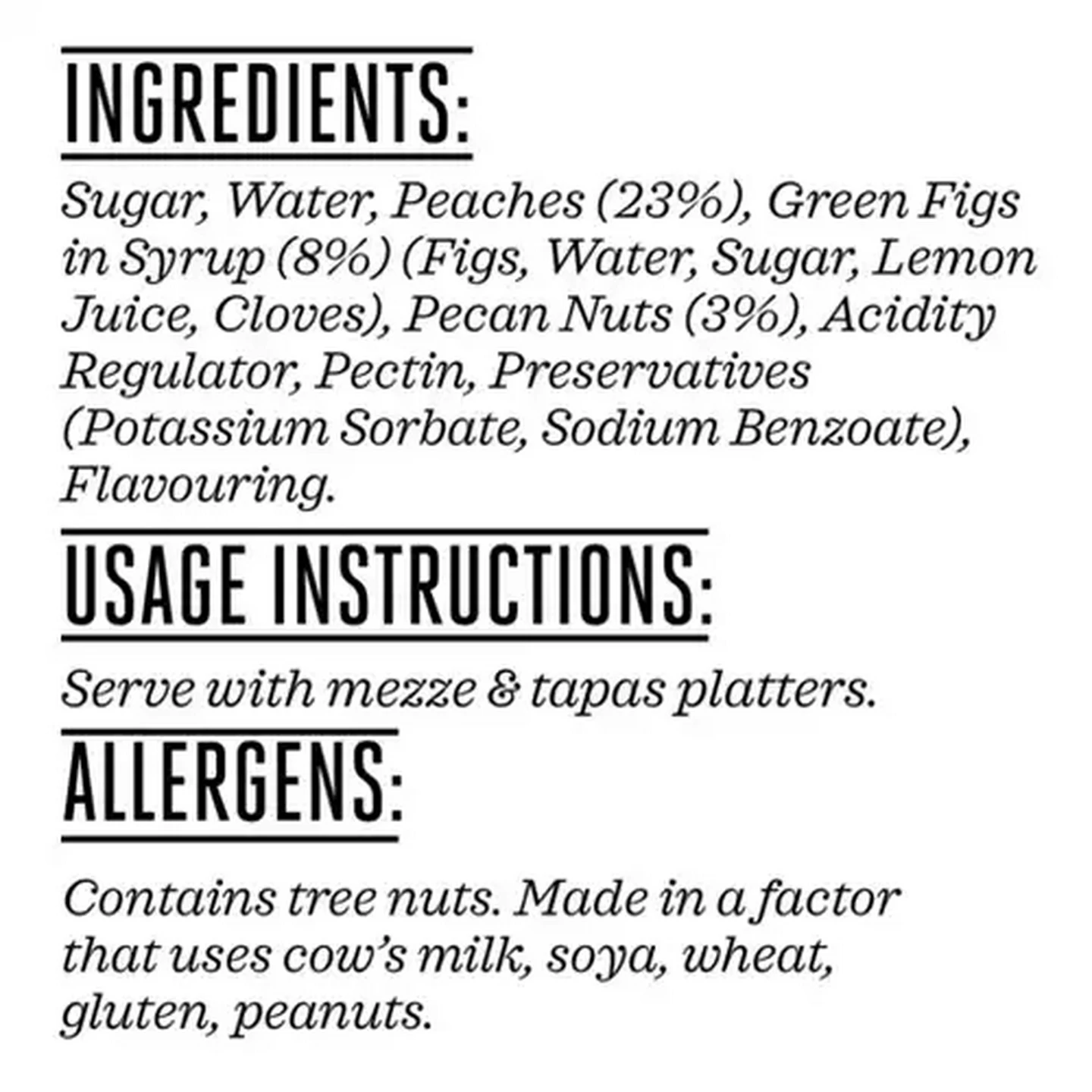 Image of Forage And Feast Peach, Fig & Pecan Nut Cheese Topper 170g