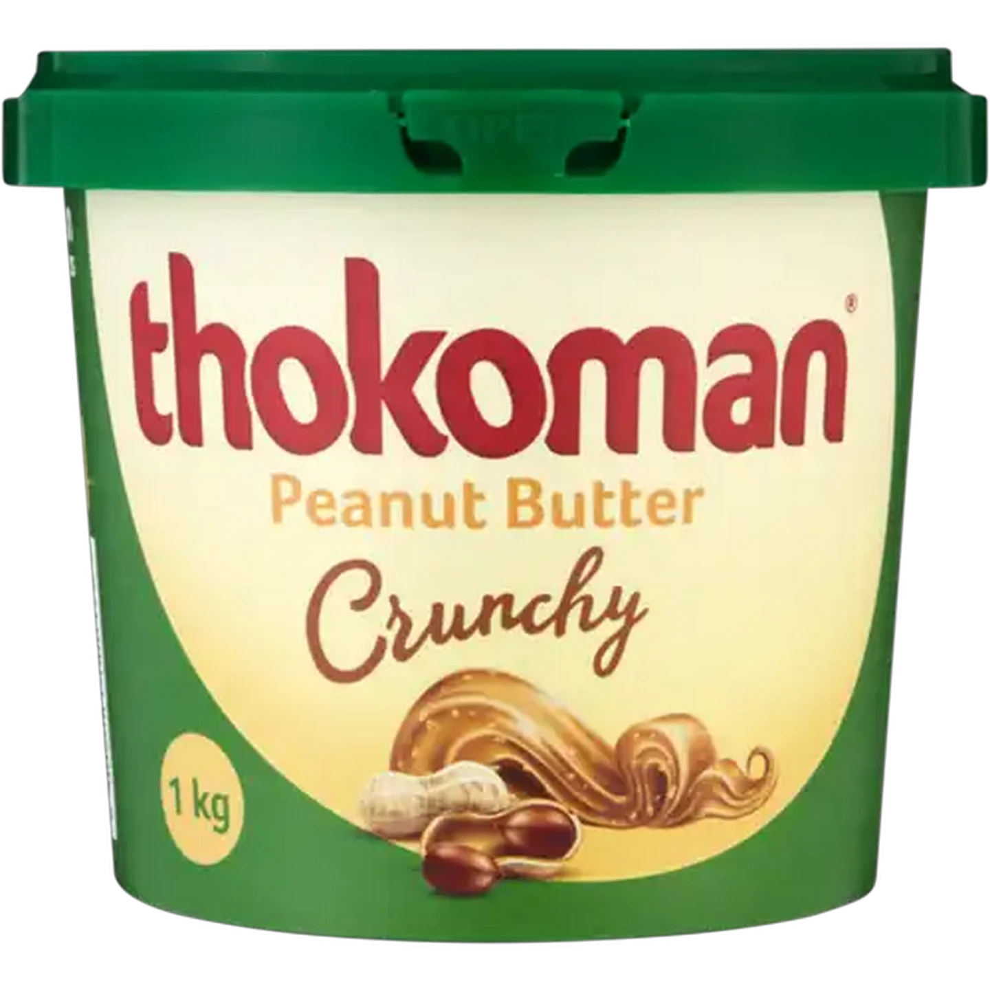 Image of Thokoman Crunchy Peanut Butter 1kg